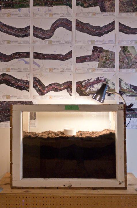 Borehole 1 Detail, Signals from the Mountain - 2